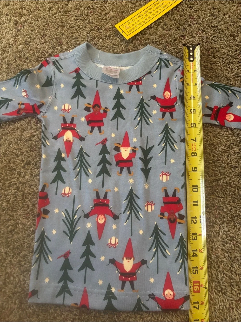 Hanna Andersson Kids Holiday HannaJams Holiday Harvest Pajama Set - Sz 4T NWT